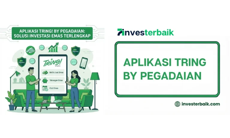 Aplikasi Tring! by Pegadaian: Solusi Investasi Emas Terlengkap