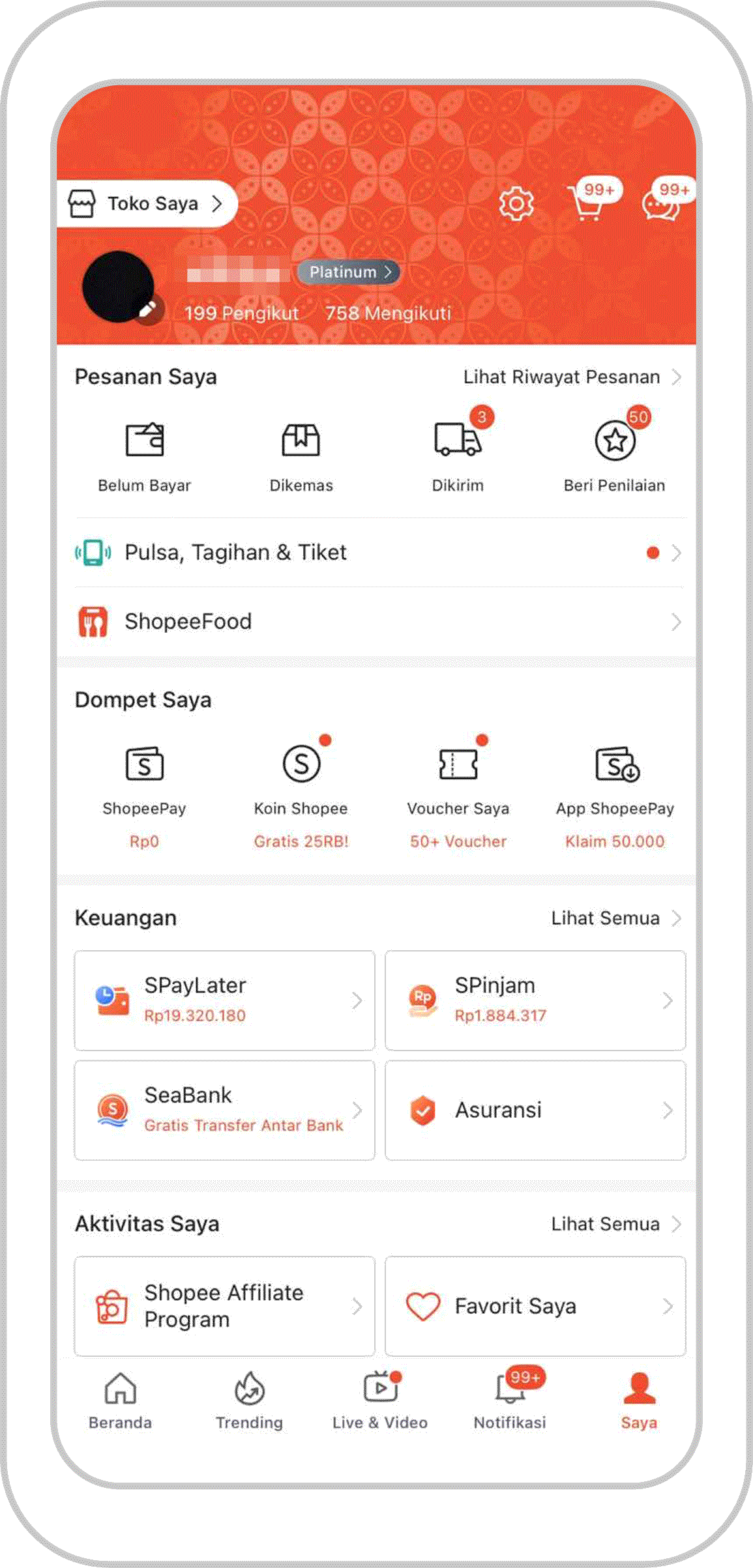 Cara Bayar Spaylater