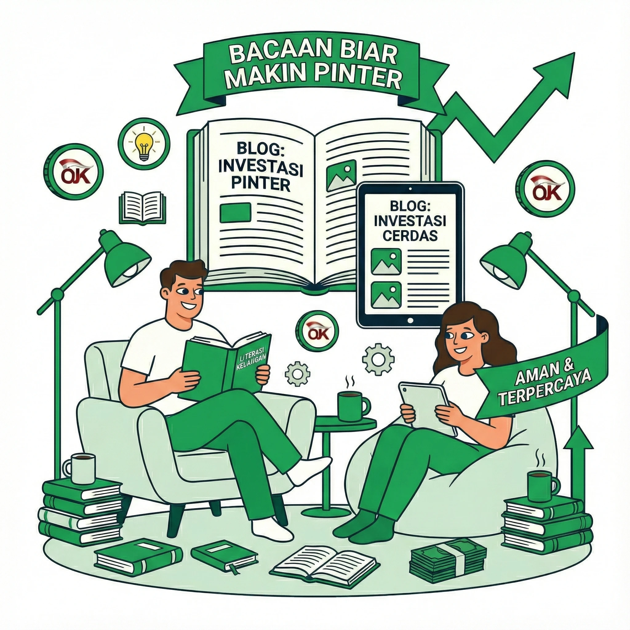 Icon Bacaan Biar Makin Pinter