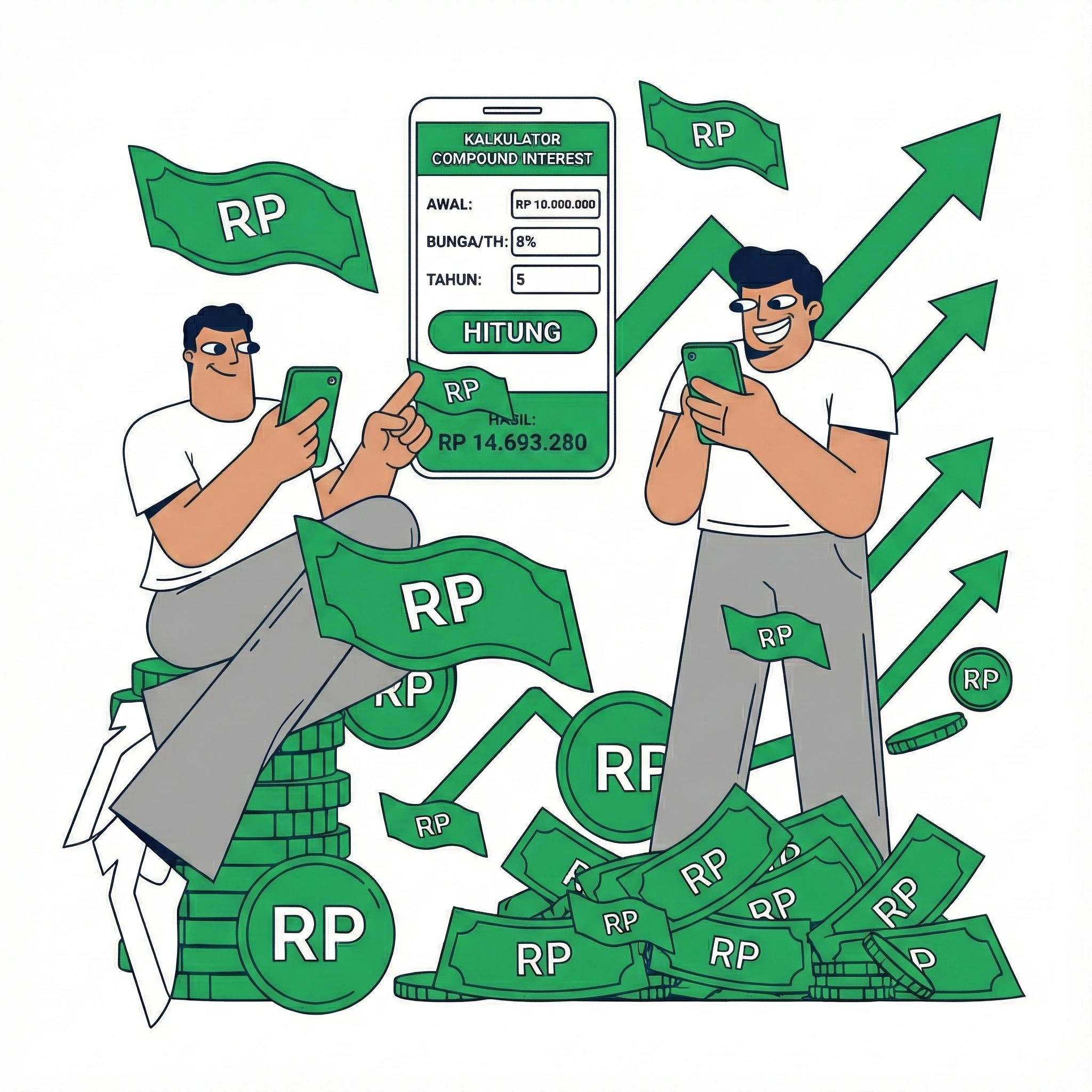 Icon Kalkulator Hitung Compound Interest