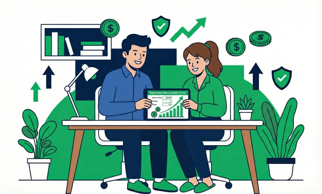 Kalkulator Nabung Rutin Dca Dollar Cost Averaging