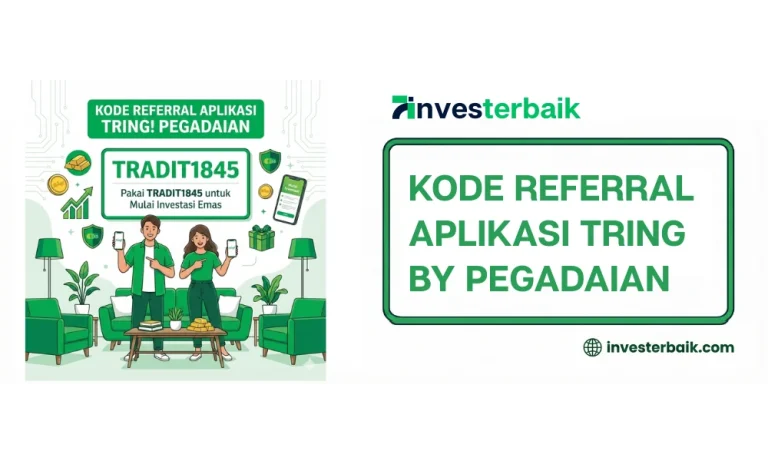 Kode Referral Aplikasi Tring by Pegadaian untuk Investasi Emas