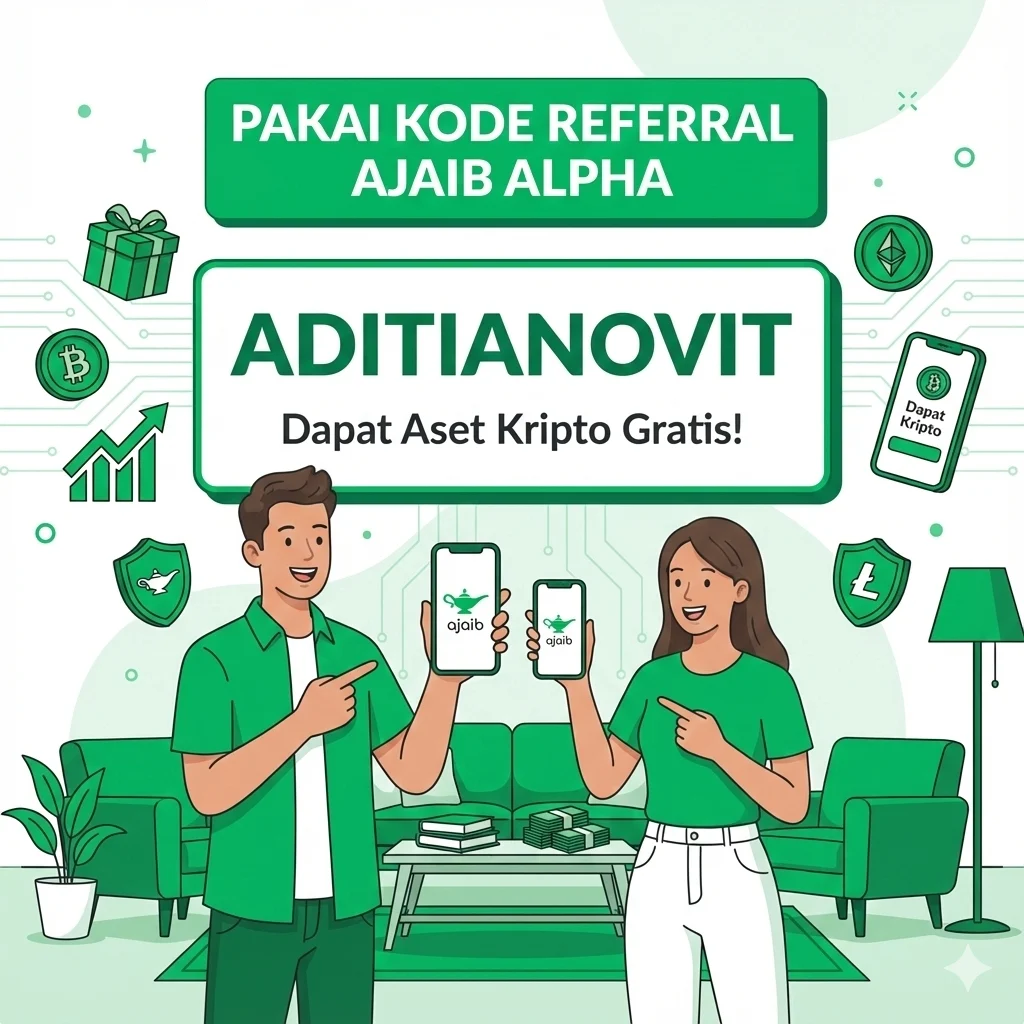 Pakai Kode Referral Ajaib Alpha Aditia Novit