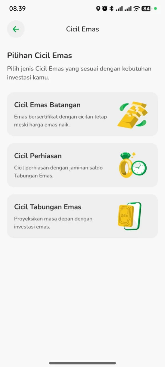 Review Aplikasi Tring Pegadaian Digital Fitur Gadai Cicil Emas