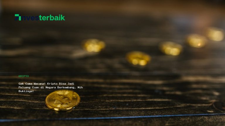 Gak Cuma Wacana! Kripto Bisa Jadi Peluang Cuan di Negara Berkembang, Nih Buktinya!