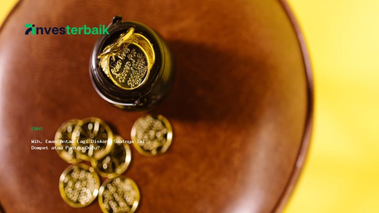 Wih, Emas Antam Lagi Diskon! Saatnya Isi Dompet atau Pantau Dulu?