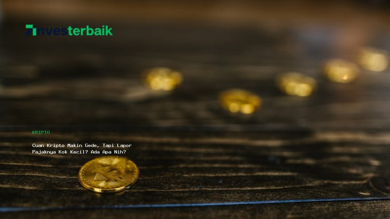 Cuan Kripto Makin Gede, Tapi Lapor Pajaknya Kok Kecil? Ada Apa Nih?