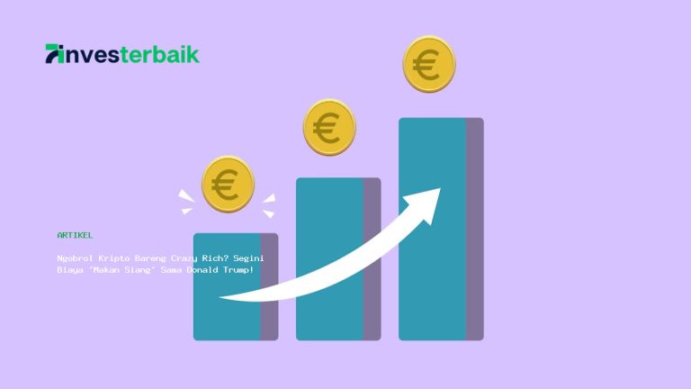 Ngobrol Kripto Bareng Crazy Rich? Segini Biaya ‘Makan Siang’ Sama Donald Trump!