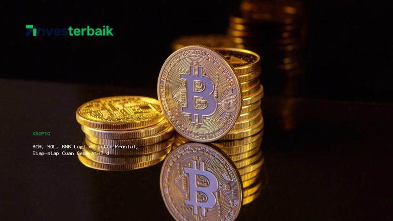 BCH, SOL, BNB Lagi di Titik Krusial, Siap-siap Cuan Gede Nih? 🚀