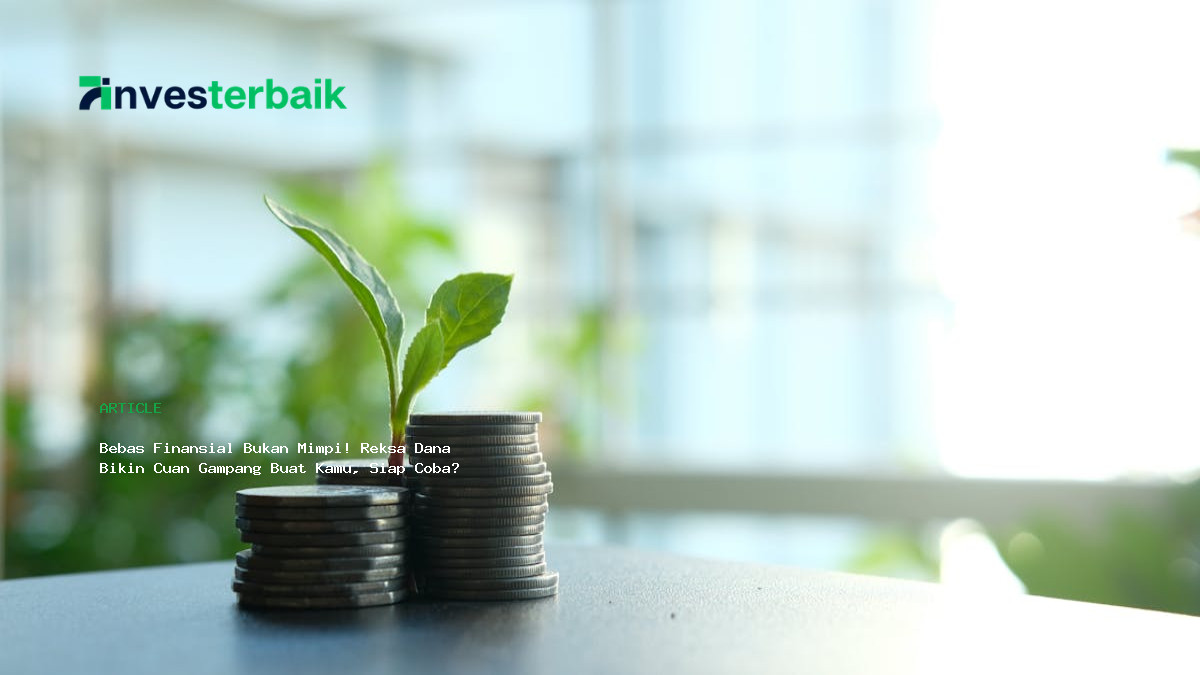 Bebas Finansial Bukan Mimpi  Reksa Dana Bikin Cuan Gampang Buat Kamu  Siap Coba