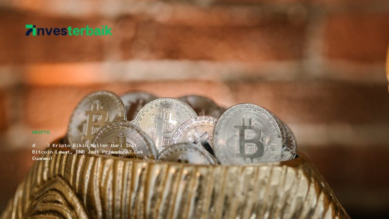 🚀 3 Kripto Bikin Ngiler Hari Ini! Bitcoin Lewat, BNB Jadi Primadona? Cek Cuanmu!