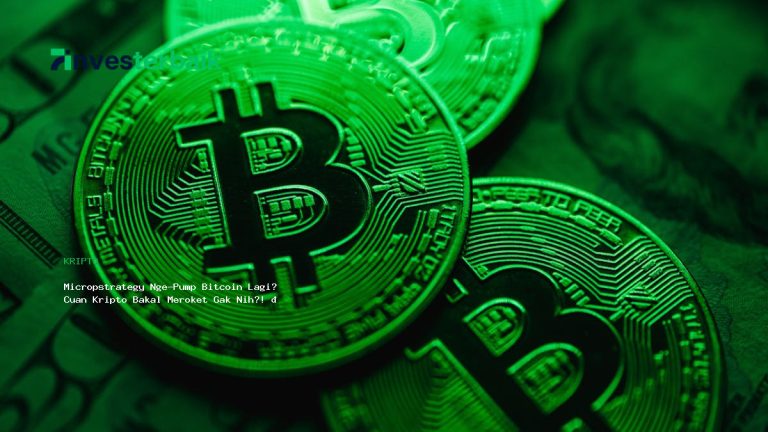 Micropstrategy Nge-Pump Bitcoin Lagi? Cuan Kripto Bakal Meroket Gak Nih?! 🚀