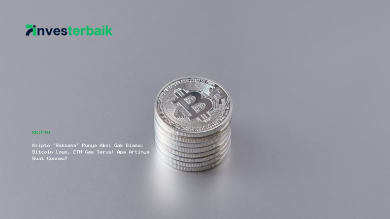 Kripto ‘Raksasa’ Punya Aksi Gak Biasa: Bitcoin Loyo, ETH Gas Terus! Apa Artinya Buat Cuanmu?